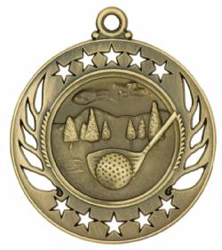 Galaxy - Golf Medal 2.25"