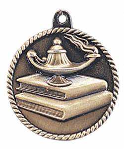 High Relief - Lamp of Knowledge Medal 2.0"