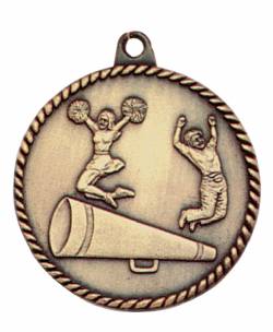 High Relief - Cheerleading Medal 2.0"