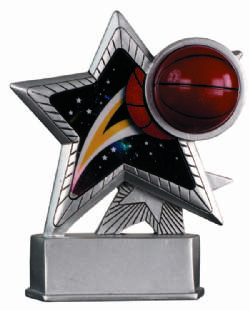 Resin Motion Star Award - Basketball