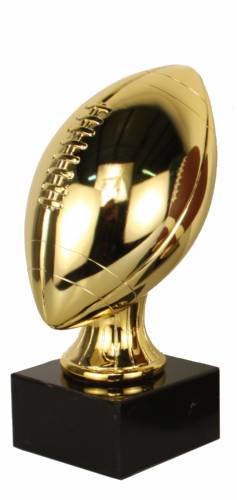 7" Fantasy Football Award - Gold Metallized Resin