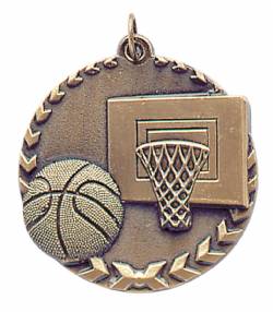 Millennium Series - Basketball Medal 1.75"