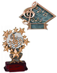 Resin Awards / Trophies Music