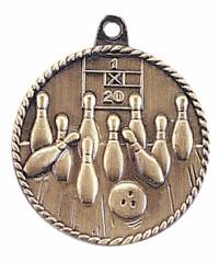 High Relief - Bowling Medal 2.0"