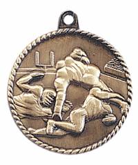 High Relief - Football Medal 2.0"