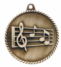 High Relief - Music Medal 2.0"