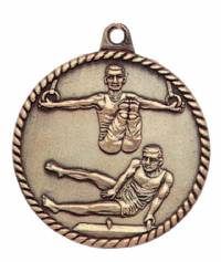 High Relief - Male Gymnastics Medal 2.0"