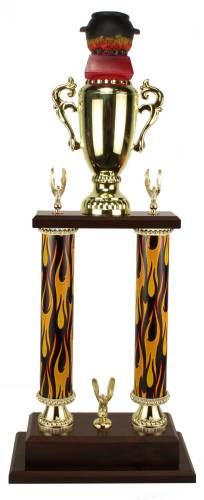2 Post BBQ - Chili - Cook-Off - Cooking Trophy - 25"