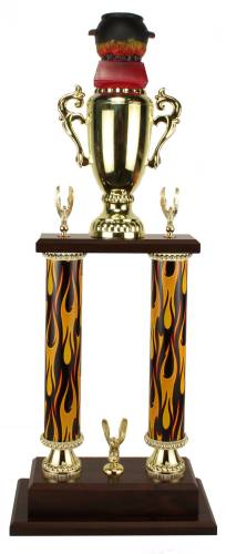 2 Post BBQ - Chili - Cook-Off - Cooking Trophy - 25"