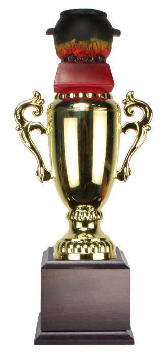 Chili Pot Cook-Off Cup Trophy - 15.5"