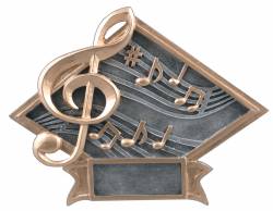 Music - Diamond Resin Plate 6" x 8.5"