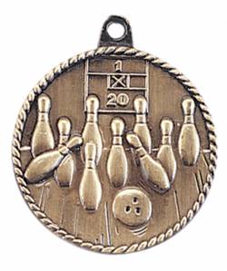 High Relief - Bowling Medal 2.0"