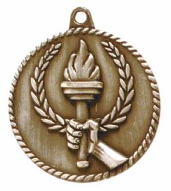 High Relief - Torch Medal 2.0"