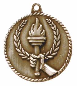 High Relief - Torch Medal 2.0"