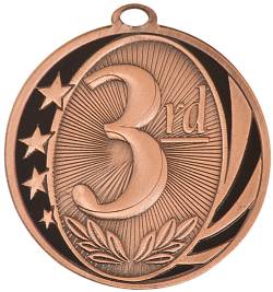 MidNite Star - 3rd Place Medal 2.0" - Bronze Only
