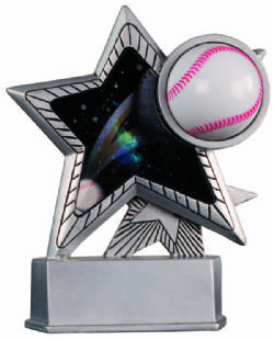 Resin Motion Star Award - Baseball