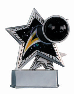 Resin Motion Star Award - Bowling