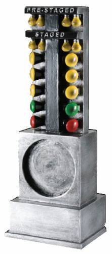 8.25" Drag Racing / Christmas Tree / Staging Lights Award