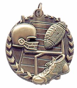 Millennium Series - Football Medal 1.75"