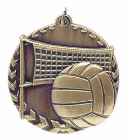 Millennium Series - Volleyball Medal 1.75"