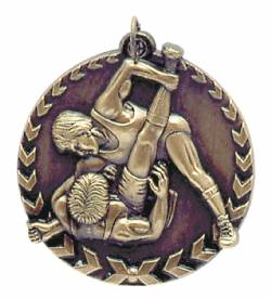 Millennium Series - Wrestling Medal 1.75"