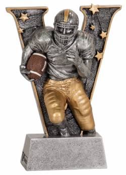 6.0" Fantasy Football Team Resin Award - Football