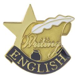 English Achievement Pin 1"