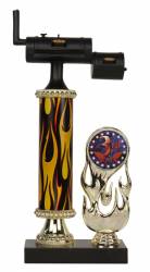 BBQ Smoker Cooking Trophy - 12.5 "