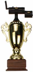 Smoker Cook-Off Cup Trophy - 14"