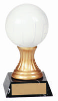 5.5" Gold Pedestal Resin Award - Volleyball