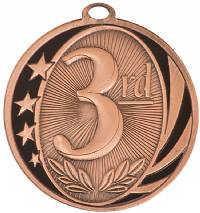 MidNite Star - 3rd Place Medal 2.0" - Bronze Only