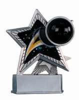 Resin Motion Star Award - Bowling