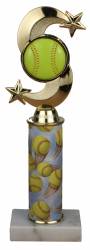 Softball Trophy - Marble Base - Softball Insert