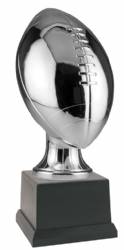 14 1/4" Fantasy Football Award - Silver Metallized Resin