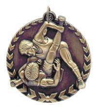 Millennium Series - Wrestling Medal 1.75"